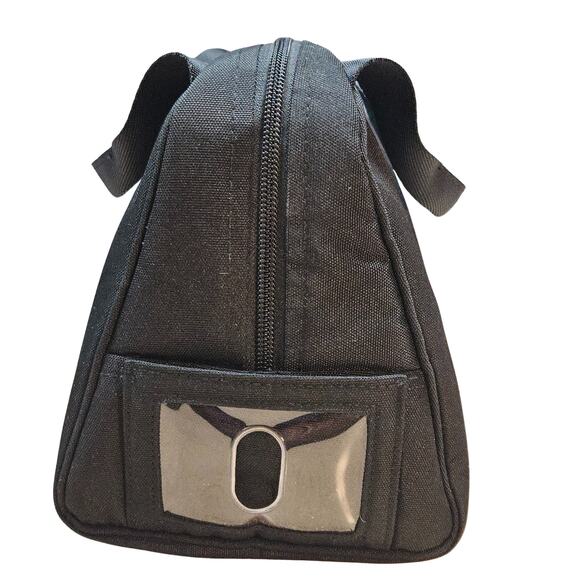 Vera Bradley Lunch Bag Black Canvas Zipper Closure Tote Work School Travel - Picture 5 of 8